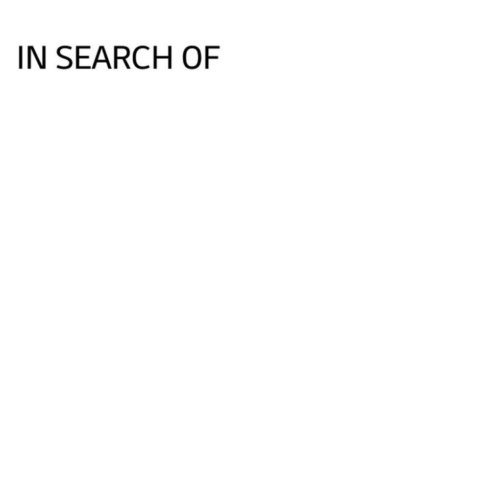 In Search Of